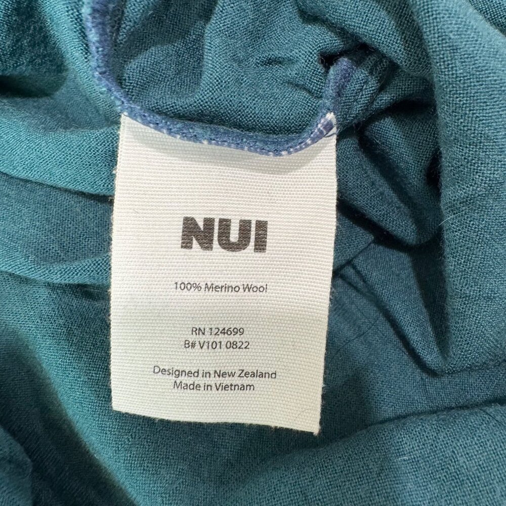 Nui Organics Men's Mahia Crew Deep Sea (Size S) - Picture 7 of 8